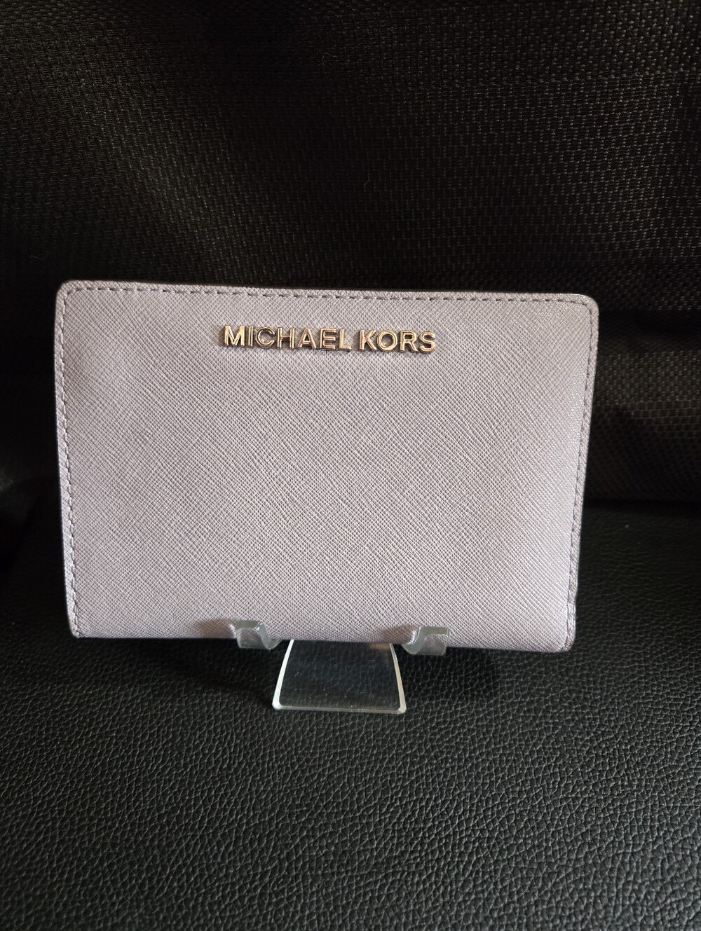 Michael Kors Lavender Saffiano Leather Wallet W/Card Case NWOT